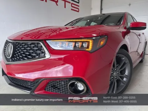 Red 2019 Acura TLX 2.4L Technology Pkg w/A-Spec Pkg for sale in Fishers, IN