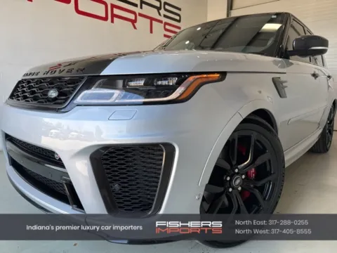 White 2022 Land Rover Range Rover Sport SVR for sale in Fishers, IN
