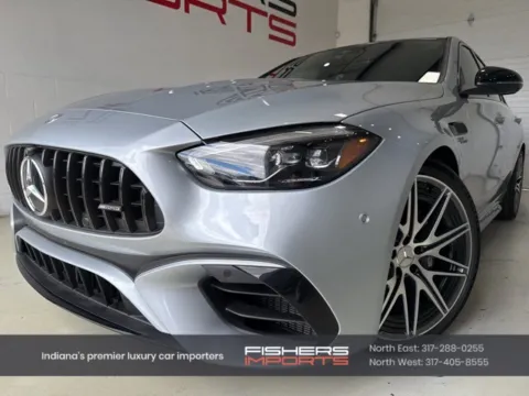 Gray 2025 Mercedes-Benz C-Class C 63 S AMG for sale in Fishers, IN