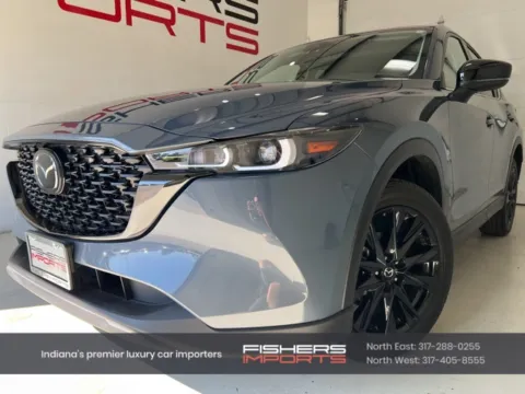 Gray 2022 Mazda CX-5 2.5 S Carbon Edition for sale in Fishers, IN