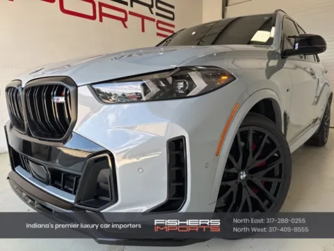 Gray 2025 BMW X5 M60i for sale in Fishers, IN
