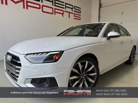 White 2023 Audi A4 40 Premium for sale in Fishers, IN