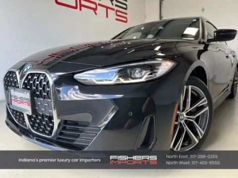 Black 2022 BMW 4 Series 430i Gran Coupe for sale in Fishers, IN