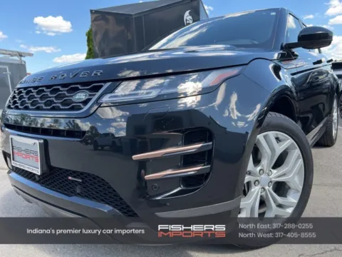 Black 2022 Land Rover Range Rover Evoque R-Dynamic SE for sale in Fishers, IN