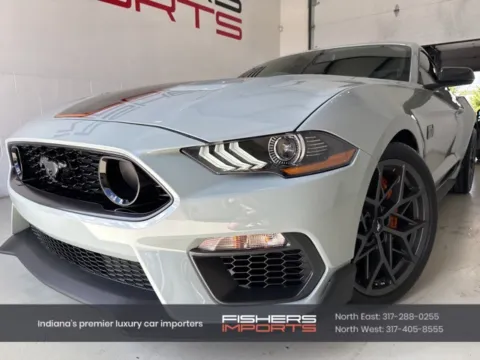 Gray 2022 Ford Mustang Mach 1 for sale in Fishers, IN