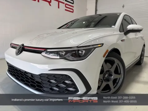White 2024 Volkswagen Golf GTI Autobahn for sale in Fishers, IN