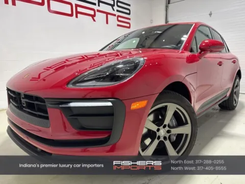 Red 2025 Porsche Macan T for sale in Fishers, IN