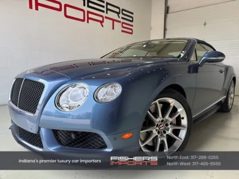 Blue 2015 Bentley Continental GT V8 S for sale in Fishers, IN