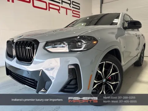 Gray 2024 BMW X4 M40i for sale in Fishers, IN