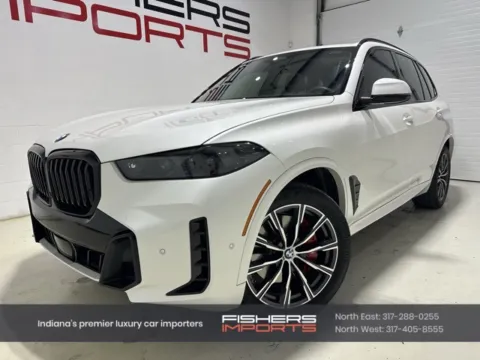 White 2025 BMW X5 xDrive40i for sale in Fishers, IN