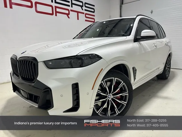 White 2025 BMW X5 xDrive40i for sale in Fishers, IN
