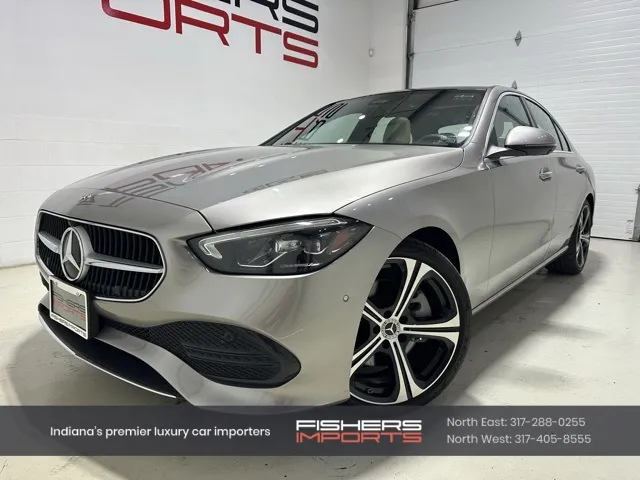 Silver 2022 Mercedes-Benz C-Class C 300 for sale in Fishers, IN