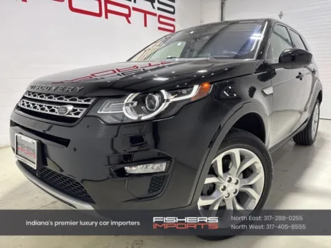 Black 2019 Land Rover Discovery Sport for sale in Fishers, IN