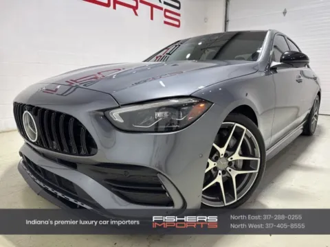 Gray 2023 Mercedes-Benz C-Class C 300 for sale in Fishers, IN