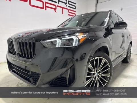 Black 2023 BMW X1 xDrive28i for sale in Fishers, IN
