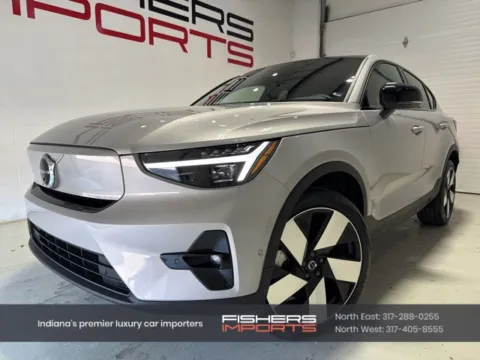 Gray 2024 Volvo C40 Recharge Pure Electric Ultimate for sale in Fishers, IN