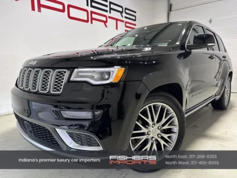 Black 2018 Jeep Grand Cherokee Summit for sale in Fishers, IN