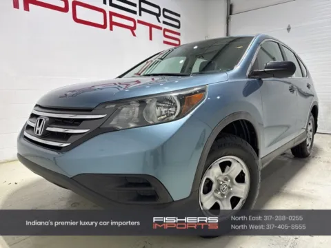 Blue 2014 Honda CR-V LX for sale in Fishers, IN