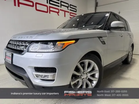 Gray 2017 Land Rover Range Rover Sport 3.0L V6 Supercharged HSE for sale in Fishers, IN