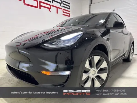 Black 2021 Tesla Model Y Long Range for sale in Fishers, IN