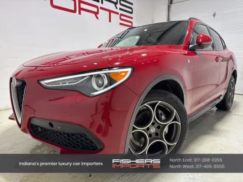 Red 2022 Alfa Romeo Stelvio Ti for sale in Fishers, IN