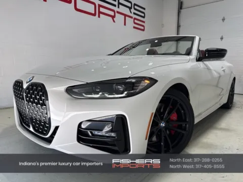 White 2022 BMW 4 Series 430i for sale in Fishers, IN