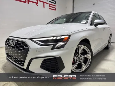 White 2023 Audi S3 2.0T Premium Plus for sale in Fishers, IN