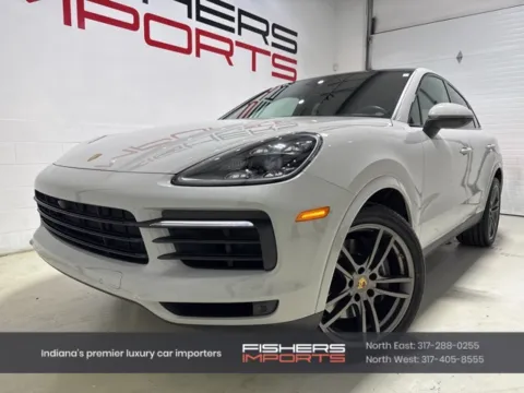 Gray 2022 Porsche Cayenne Coupe for sale in Fishers, IN