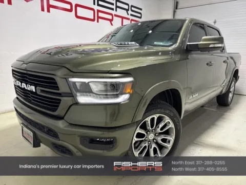 Green 2021 Ram 1500 Laramie for sale in Fishers, IN