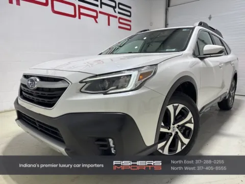 White 2021 Subaru Outback Limited for sale in Fishers, IN