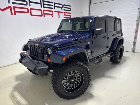 Photos of 2013 Jeep Wrangler Unlimited Sahara for sale in Fishers, IN at Fishers Imports - North East