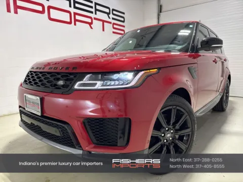 Red 2022 Land Rover Range Rover Sport HSE Silver Edition for sale in Fishers, IN