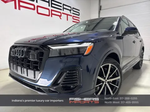 Blue 2025 Audi Q7 45 Premium Plus for sale in Fishers, IN