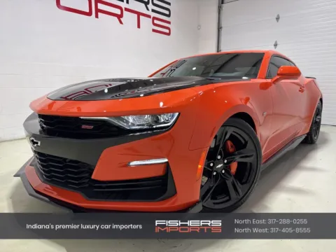 Orange 2019 Chevrolet Camaro SS for sale in Fishers, IN