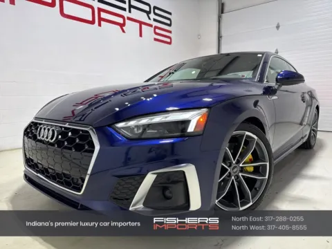 Blue 2022 Audi A5 45 S line Premium Plus for sale in Fishers, IN