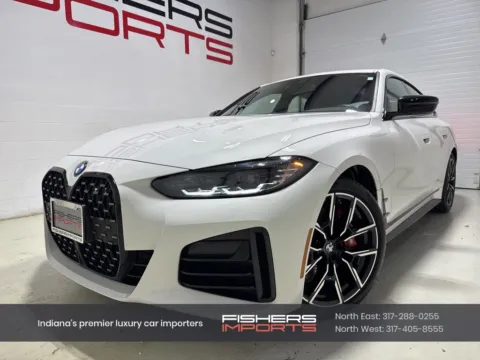 White 2023 BMW 4 Series 430i Gran Coupe for sale in Fishers, IN
