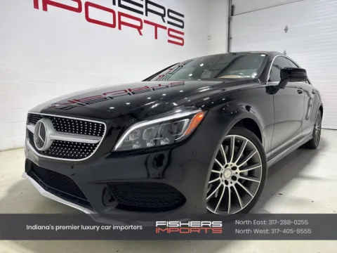 Black 2017 Mercedes-Benz CLS 550 for sale in Fishers, IN