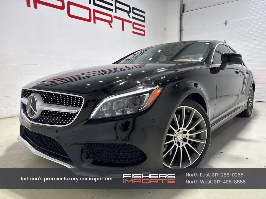 Black 2017 Mercedes-Benz CLS 550 for sale in Fishers, IN