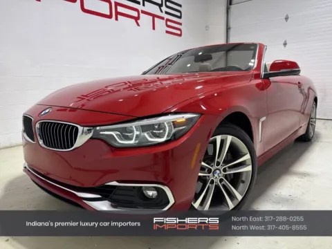 Red 2018 BMW 4 Series 440i xDrive for sale in Fishers, IN