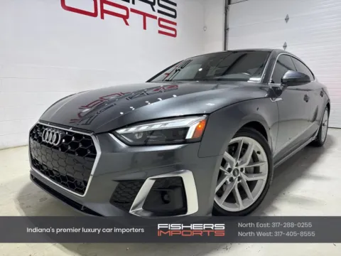 Gray 2023 Audi A5 Sportback 45 S line Premium for sale in Fishers, IN