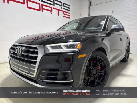 Black 2018 Audi SQ5 3.0T Prestige for sale in Fishers, IN