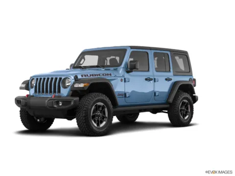Blue 2020 Jeep Wrangler Unlimited Rubicon for sale in Fishers, IN