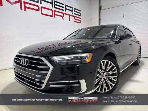 Black 2019 Audi A8 L 55 for sale in Fishers, IN