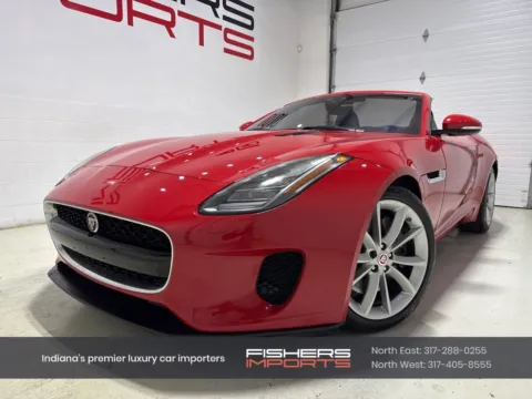 Red 2018 Jaguar F-TYPE for sale in Fishers, IN