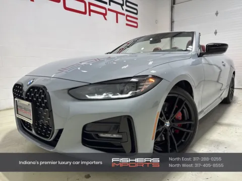 Gray 2023 BMW 4 Series 430i xDrive for sale in Fishers, IN