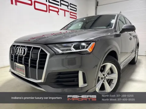 Gray 2023 Audi Q7 45 Premium Plus for sale in Fishers, IN