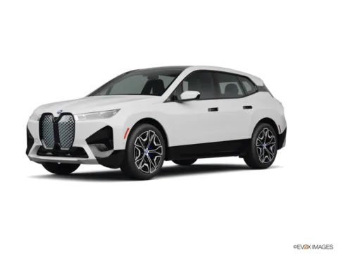 White 2024 BMW iX xDrive50 for sale in Fishers, IN