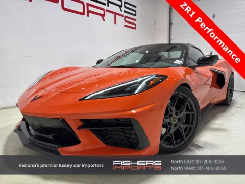 Orange 2020 Chevrolet Corvette Stingray for sale in Fishers, IN