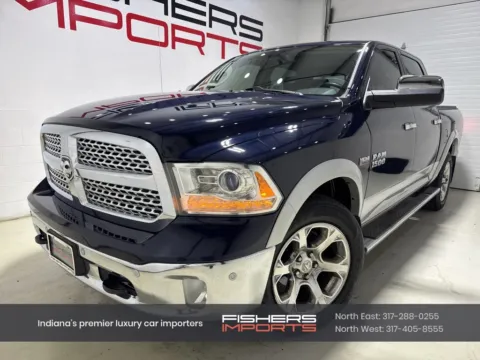 Blue 2014 Ram 1500 Laramie for sale in Fishers, IN