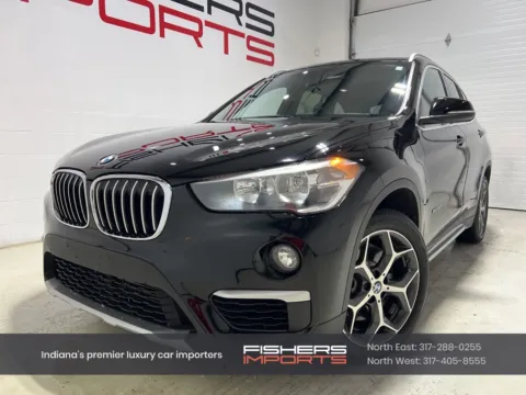Black 2018 BMW X1 xDrive28i for sale in Fishers, IN